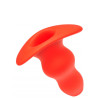 MK Toys Plug Tunnel Stretch Rouge Large 15 x 7cm